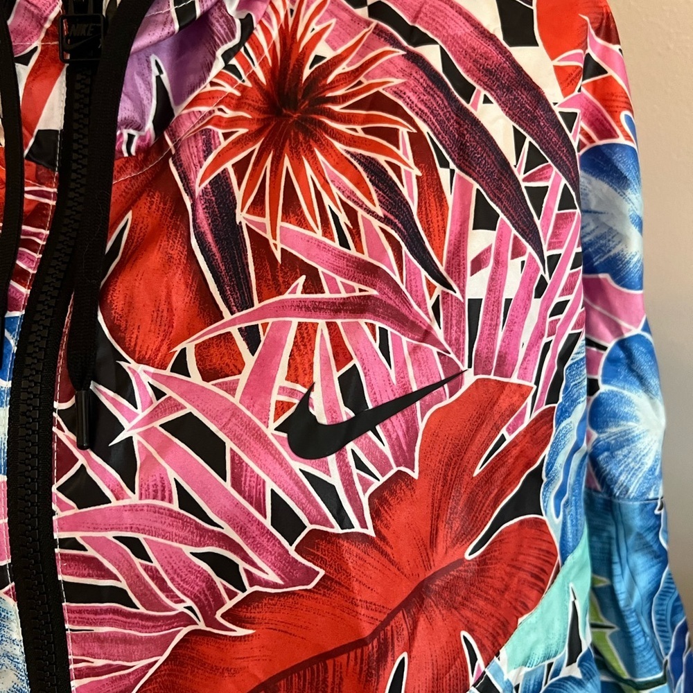 Nike Pastel Leaf Print Jacket - Picture 3 of 4